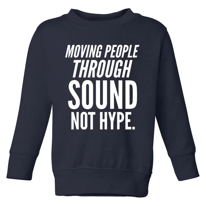 Audio Engineer Toddler Sweatshirt