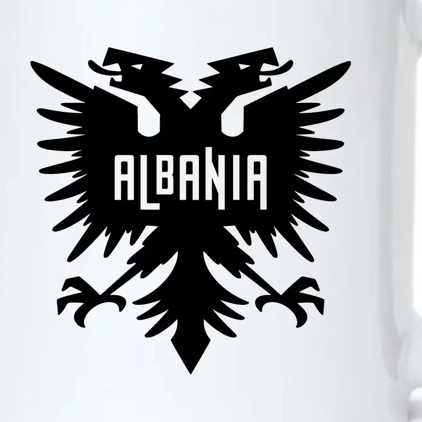 Albanian Eagle Black Color Changing Mug