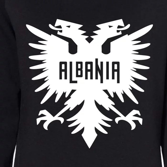 Albanian Eagle Womens California Wash Sweatshirt