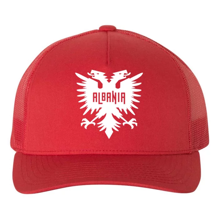 Albanian Eagle Yupoong Adult 5-Panel Trucker Hat