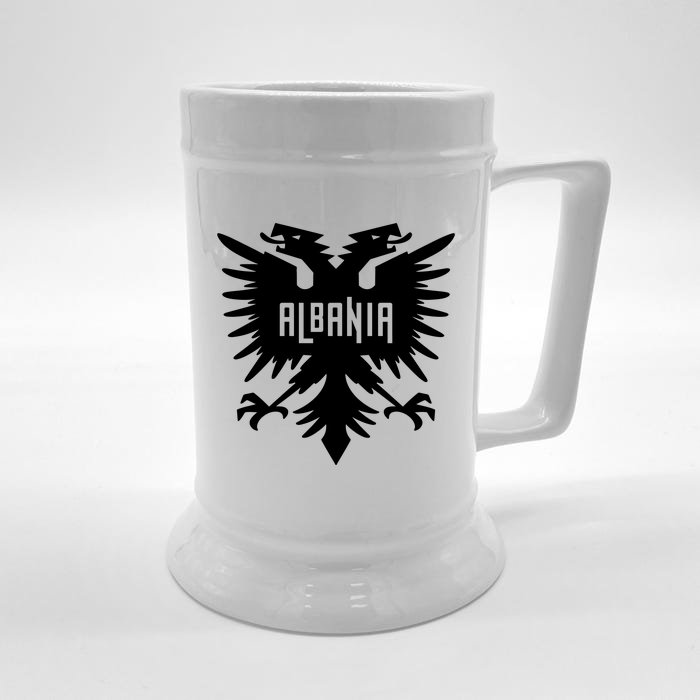 Albanian Eagle Front & Back Beer Stein