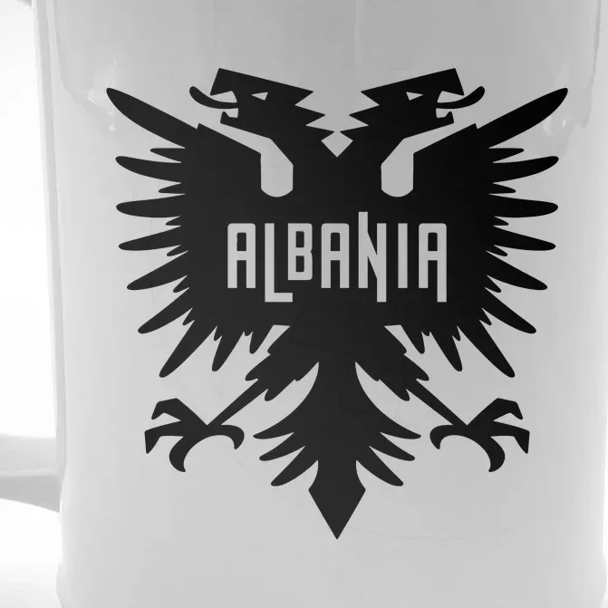 Albanian Eagle Front & Back Beer Stein