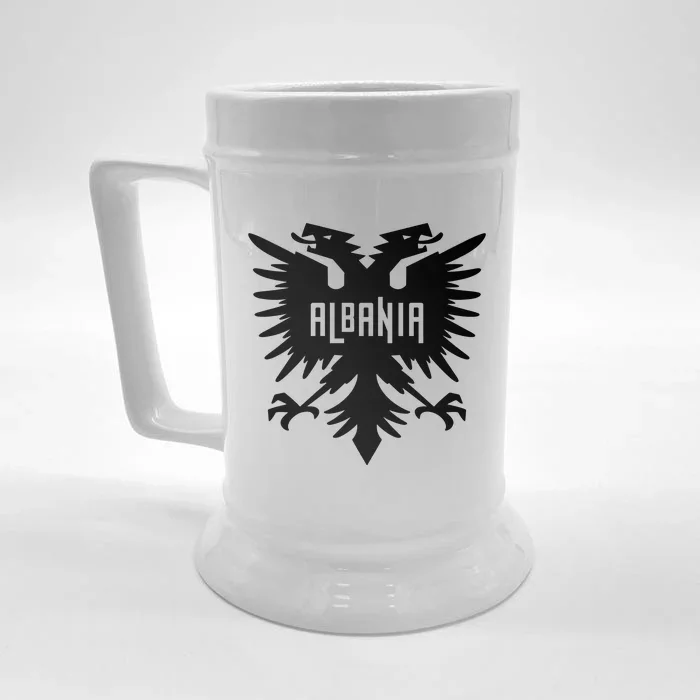 Albanian Eagle Front & Back Beer Stein