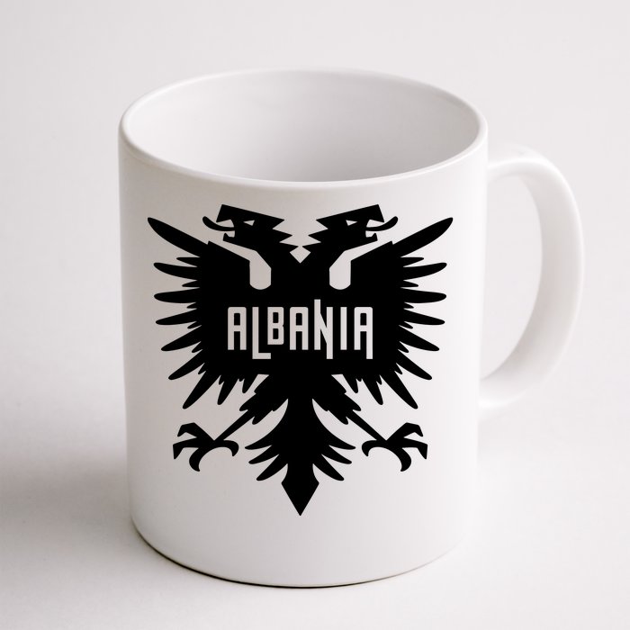 Albanian Eagle Front & Back Coffee Mug