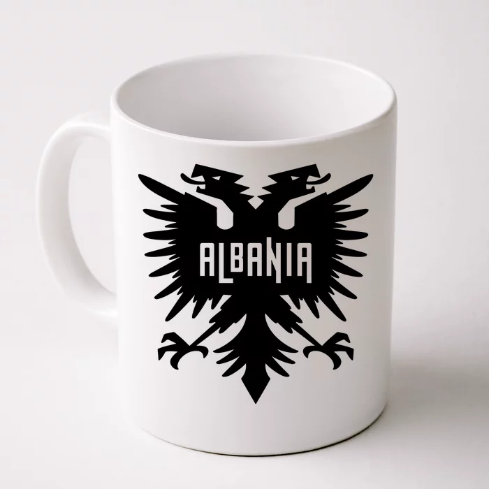 Albanian Eagle Front & Back Coffee Mug