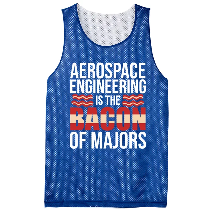 Aerospace Engineering Bacon Of Majors Engineer Graphic Gift Mesh Reversible Basketball Jersey Tank