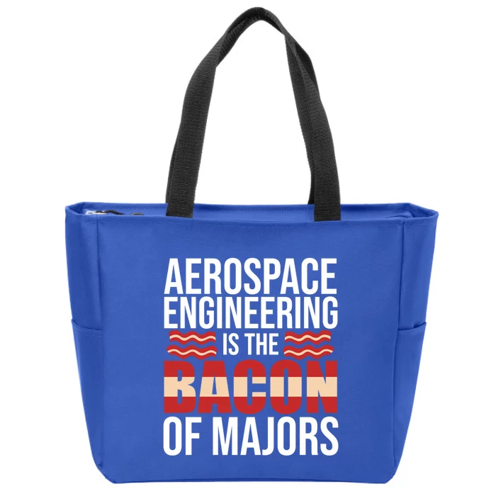 Aerospace Engineering Bacon Of Majors Engineer Graphic Gift Zip Tote Bag