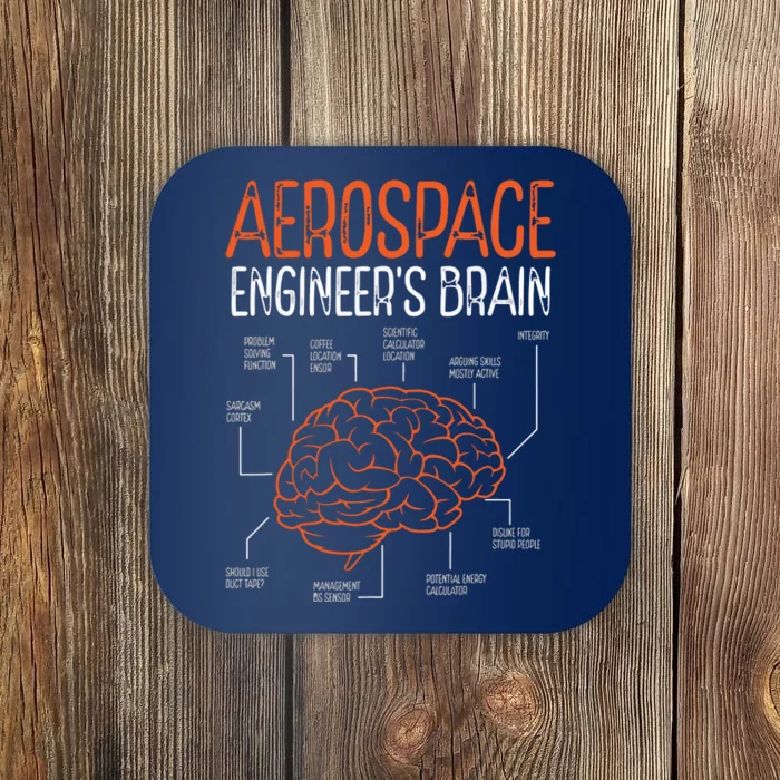 Aerospace Engineering Brain For Aerospace Engineer Coaster