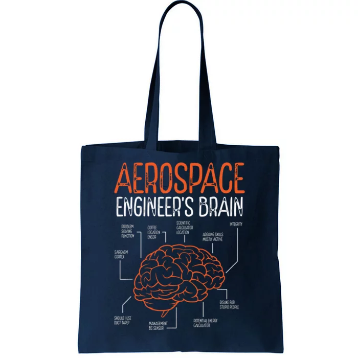 Aerospace Engineering Brain For Aerospace Engineer Tote Bag