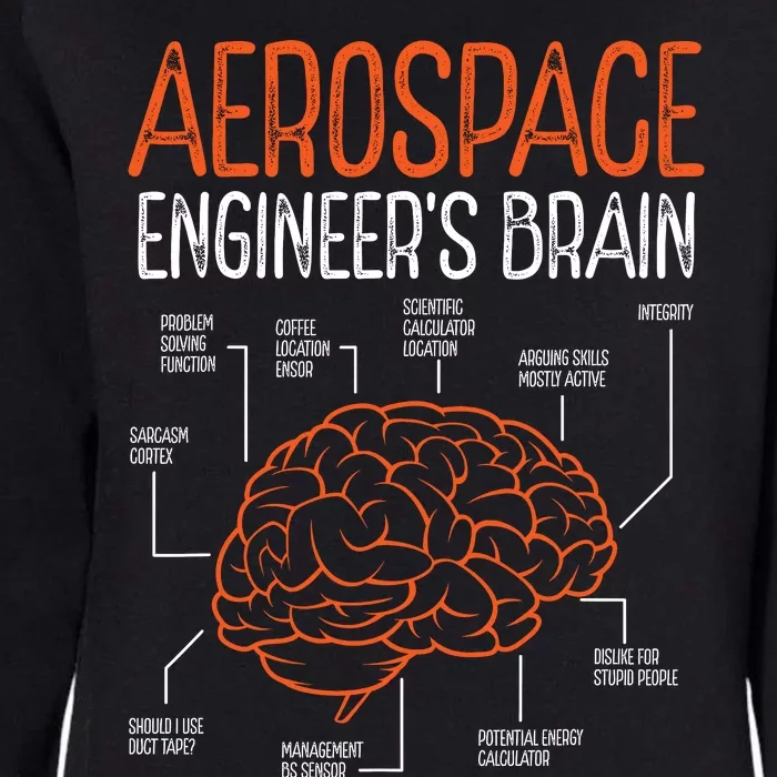 Aerospace Engineering Brain For Aerospace Engineer Womens California Wash Sweatshirt