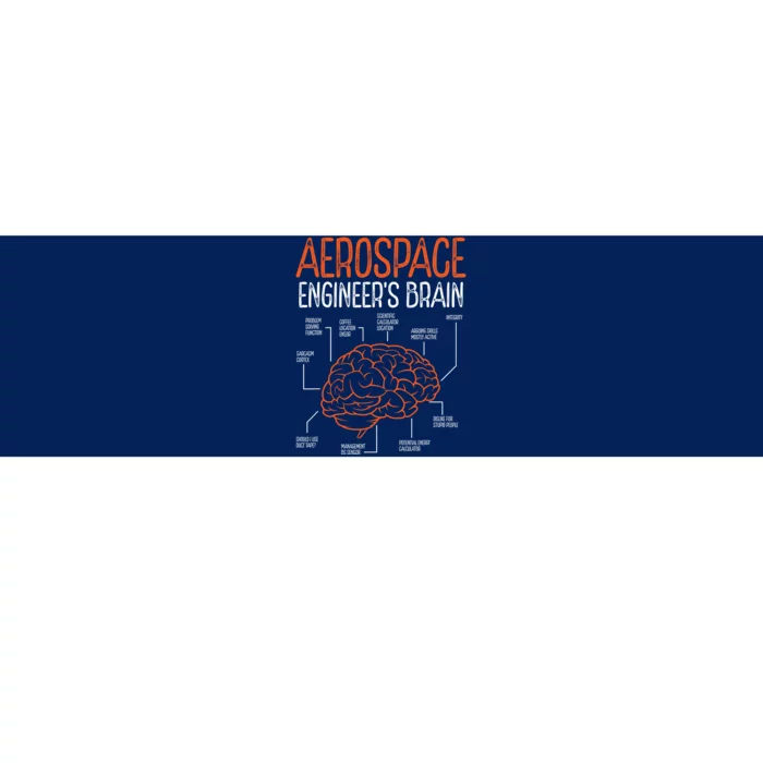 Aerospace Engineering Brain For Aerospace Engineer Bumper Sticker