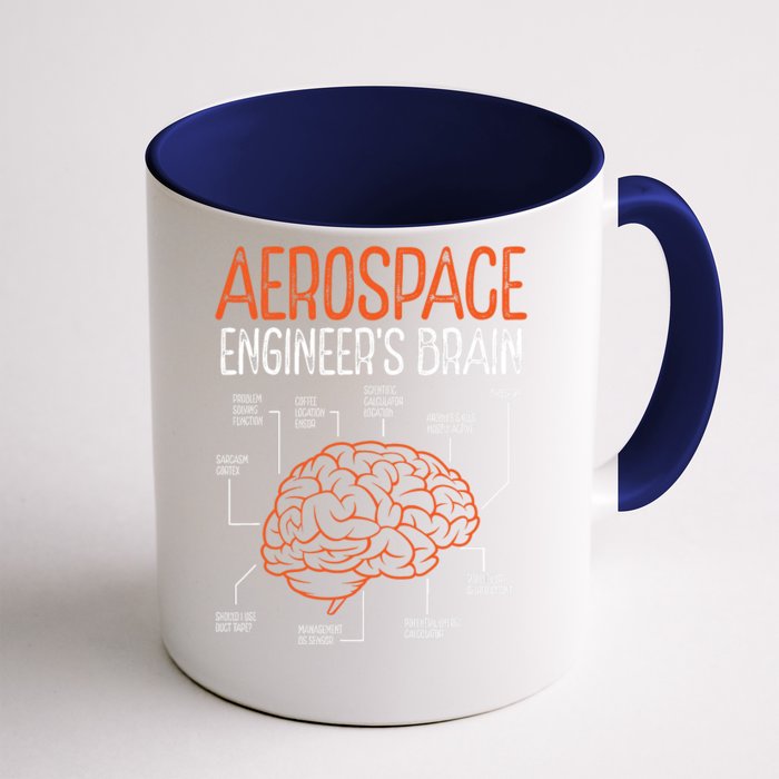 Aerospace Engineering Brain For Aerospace Engineer Front & Back Coffee Mug