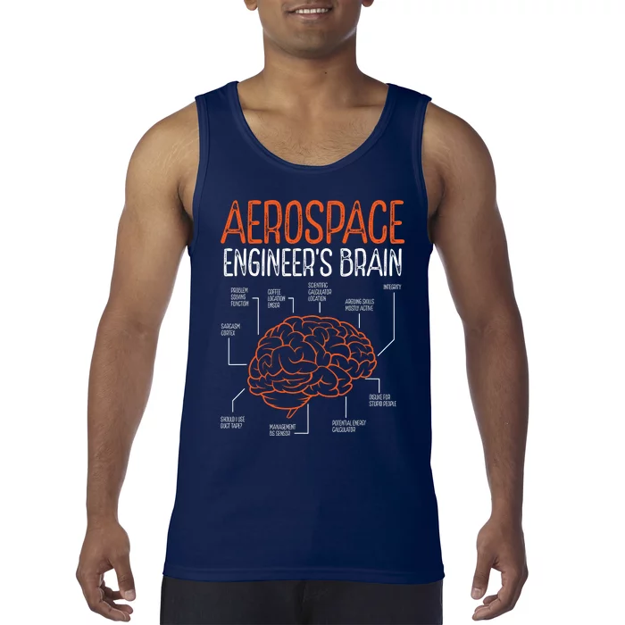 Aerospace Engineering Brain For Aerospace Engineer Tank Top