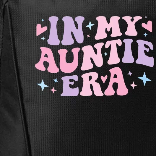 Auntie Era Baby Announcement Perfect Mother's Day Gift City Backpack