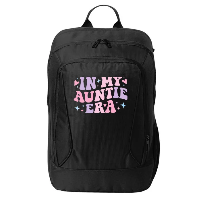 Auntie Era Baby Announcement Perfect Mother's Day Gift City Backpack