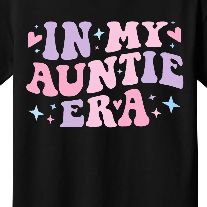 Auntie Era Baby Announcement Perfect Mother's Day Gift Kids T-Shirt