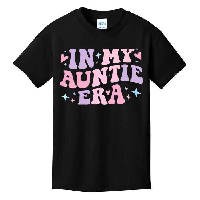 Auntie Era Baby Announcement Perfect Mother's Day Gift Kids T-Shirt