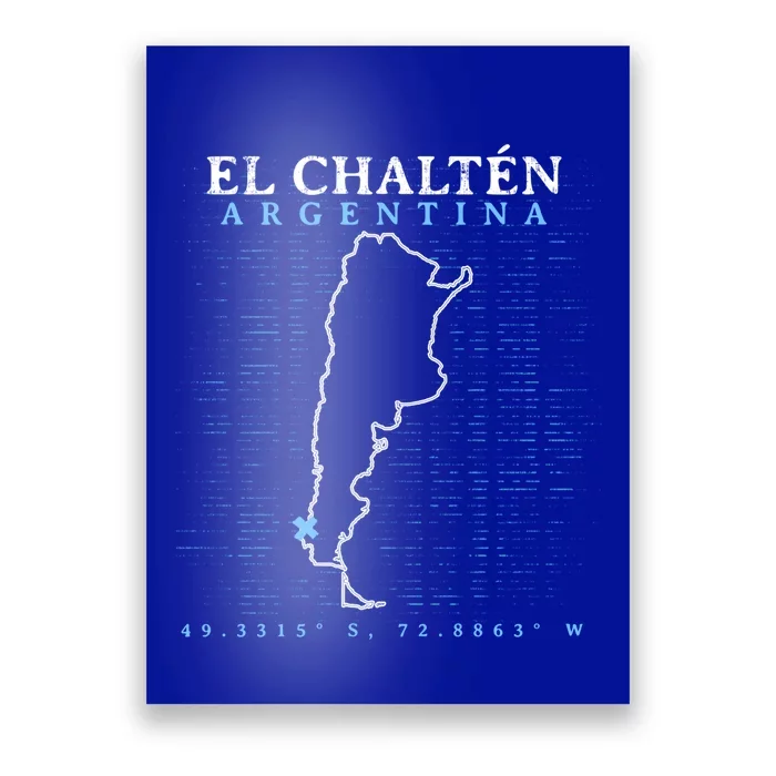 Argentina El Chaltén Gift Poster