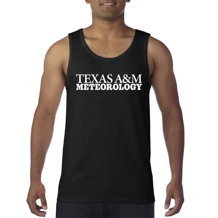 Ariana Elena Castillo Wearing Texas Meteorology Tank Top