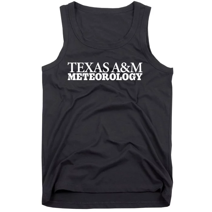 Ariana Elena Castillo Wearing Texas Meteorology Tank Top