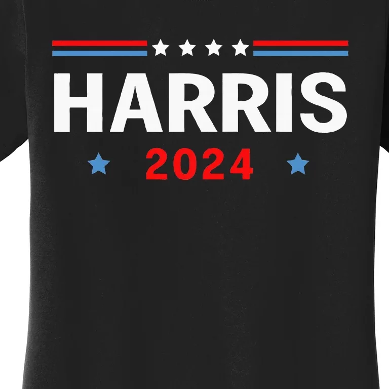 America Election Democrats Vote Kamala Harris 2024 President Women's T-Shirt