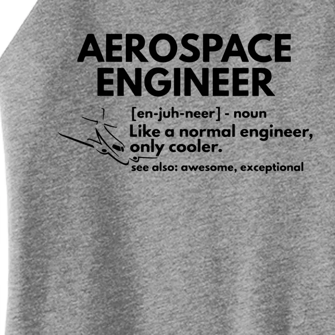 Aerospace Engineer Definition Funny Engineering Women’s Perfect Tri Rocker Tank