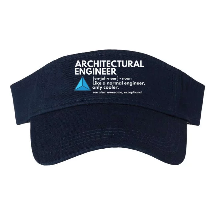 Architectural Engineer Definition Funny Engineering Valucap Bio-Washed Visor