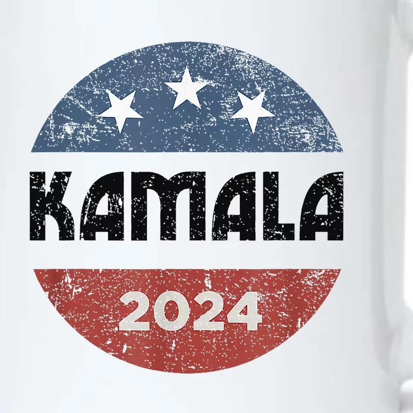 America Election Democrats Vote Harris 2024 President Black Color Changing Mug