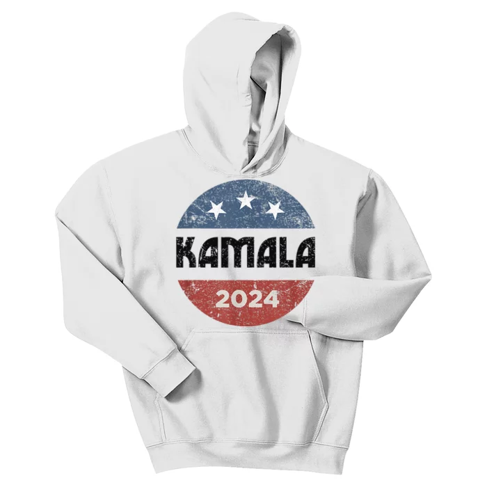 America Election Democrats Vote Harris 2024 President Kids Hoodie