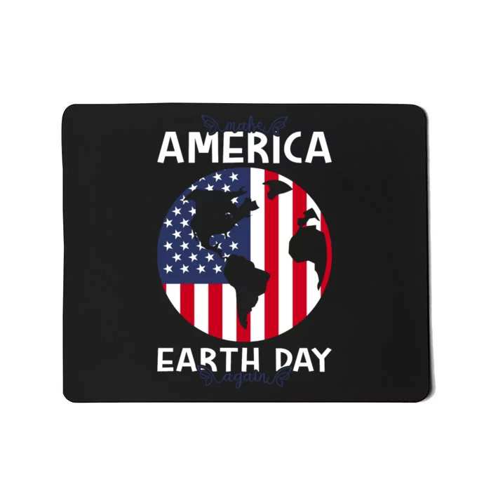 America Earth Day Mousepad