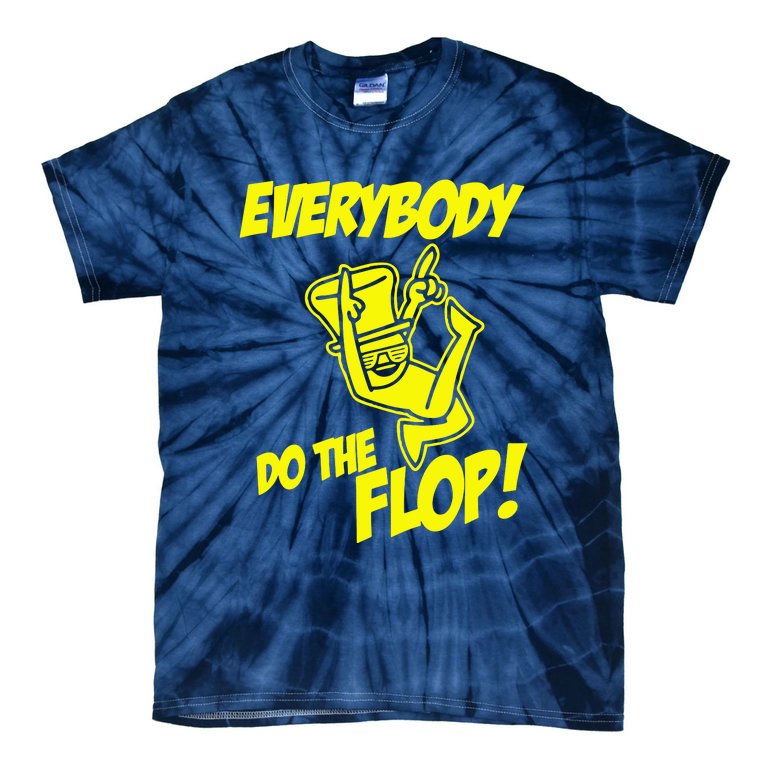 ASDF EVERYBODY DO THE FLOP Tie-Dye T-Shirt