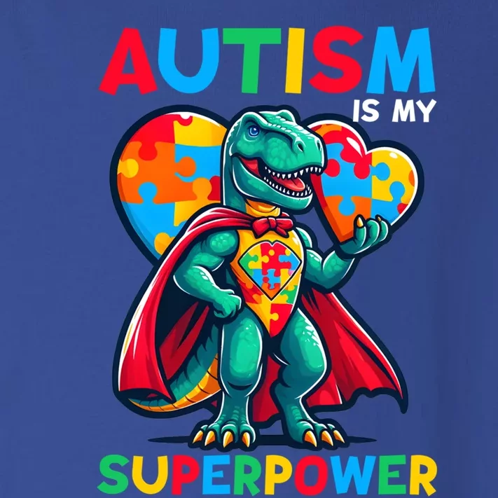 Autism Embrace Differences Dinosaur Trex Cute Puzzle Gift Toddler Long Sleeve Shirt