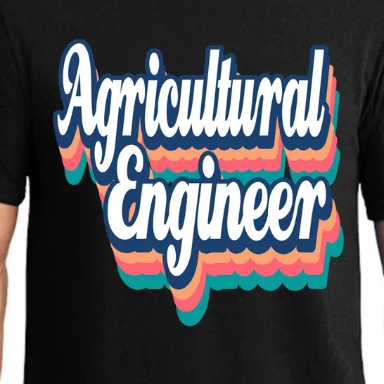 Agricultural Engineer Engineering Major Retro Gift Pajama Set