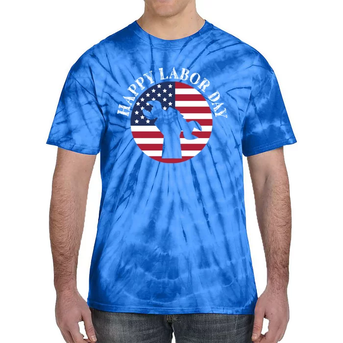 American Employer Employee Workers Labor Day Movet Great Gift Tie-Dye T-Shirt