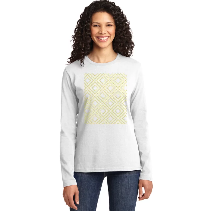 African Ethiopian Ethnic Simple Gold Patterns Ladies Long Sleeve Shirt