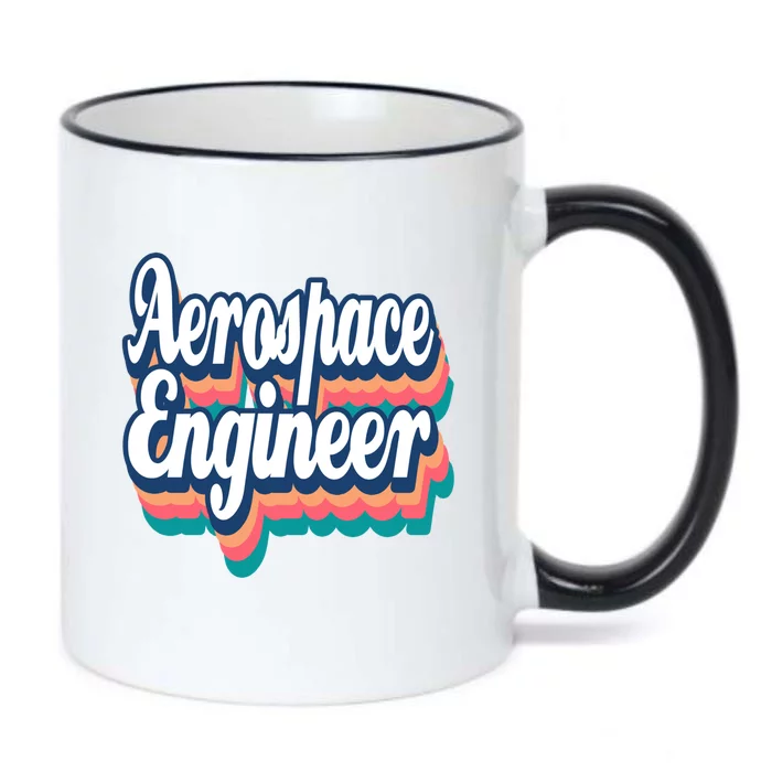 Aerospace Engineer Engineering Major Retro Meaningful Gift Black Color Changing Mug