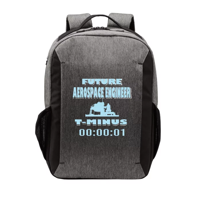 Aerospace Engineer Future Rocket Scientist TMinus Countdown Great Gift Vector Backpack