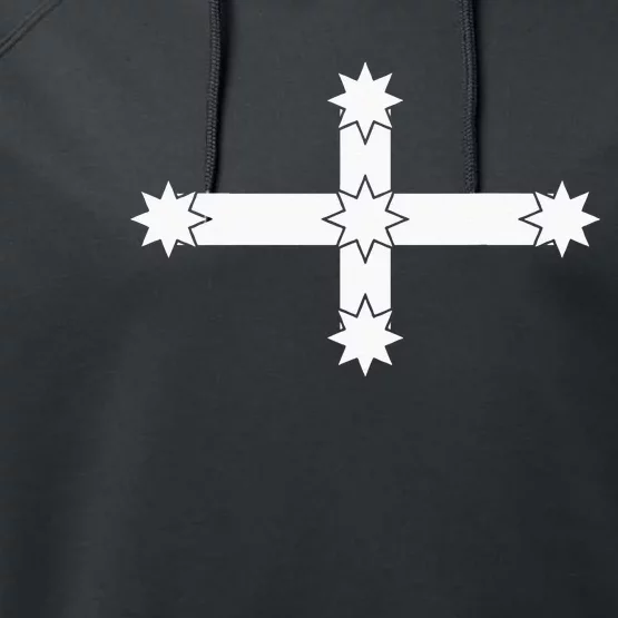 AUSTRALIAN EUREKA FLAG BATTLE OF THE EUREKA STOCKADE Performance Fleece Hoodie