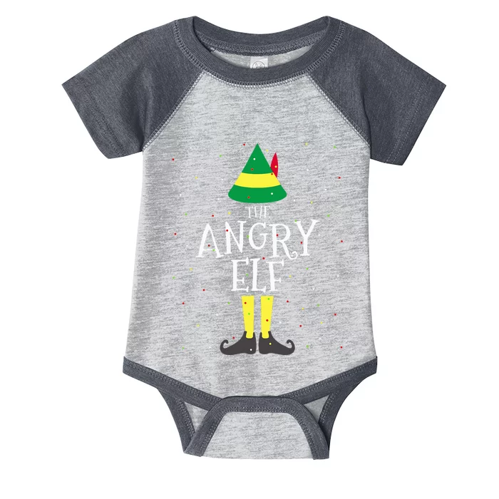 Angry Elf Family Matching Christmas Group Infant Baby Jersey Bodysuit