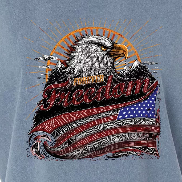 American Eagle Forever Freedom USA Garment-Dyed Women's Muscle Tee