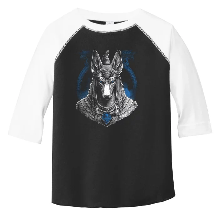 Anubis Egyptian God Realistic Toddler Fine Jersey T-Shirt