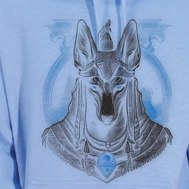 Anubis Egyptian God Realistic Unisex Surf Hoodie