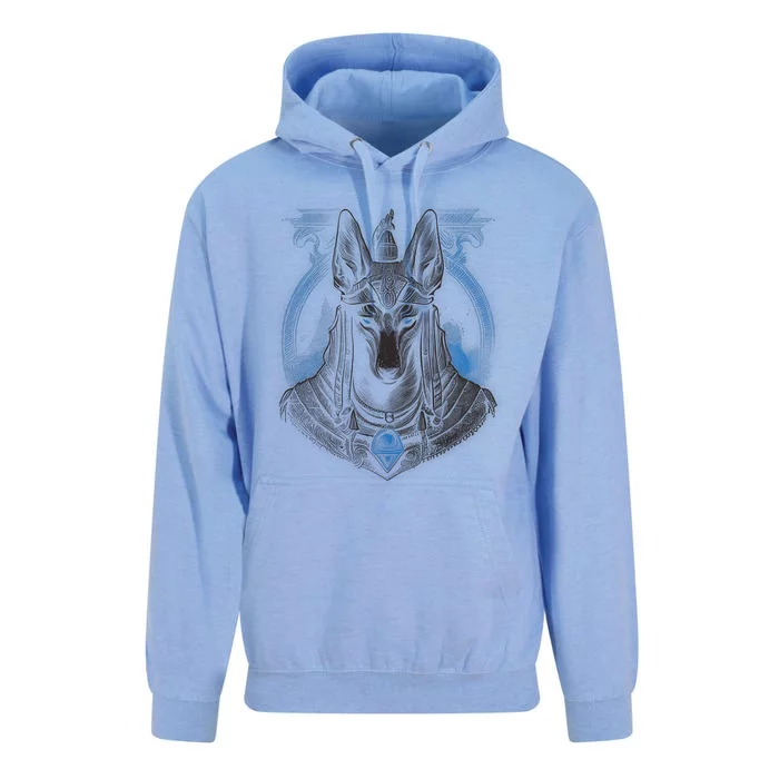 Anubis Egyptian God Realistic Unisex Surf Hoodie