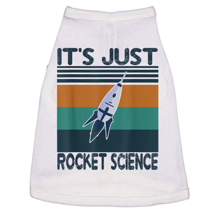 Aerospace Engineering Gifts It's Just Rocket Science Space Doggie Tank