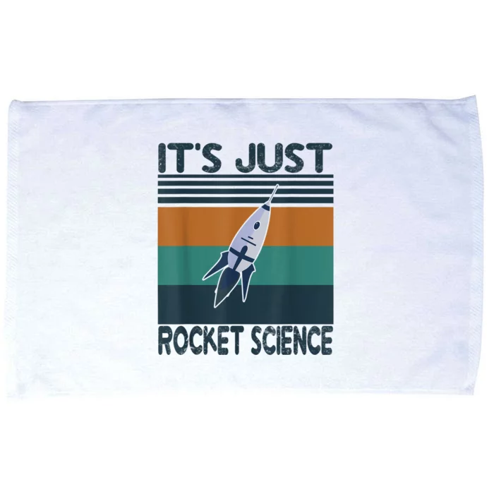 Aerospace Engineering Gifts It's Just Rocket Science Space Microfiber Hand Towel