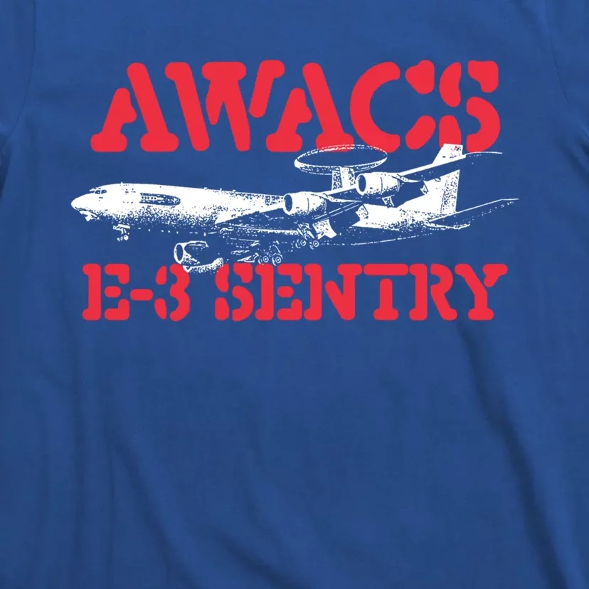 Awacs Emeaningful Gift3 Sentry Meaningful Gift Military Cargo Aircraft Pilot Gif T-Shirt