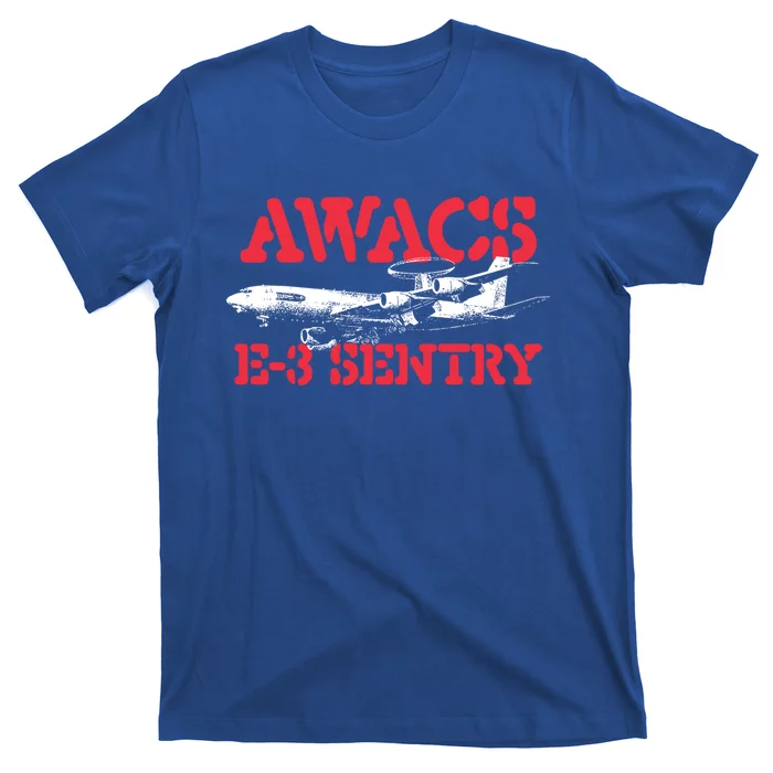 Awacs Emeaningful Gift3 Sentry Meaningful Gift Military Cargo Aircraft Pilot Gif T-Shirt