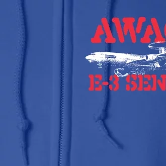 Awacs Emeaningful Gift3 Sentry Meaningful Gift Military Cargo Aircraft Pilot Gif Full Zip Hoodie