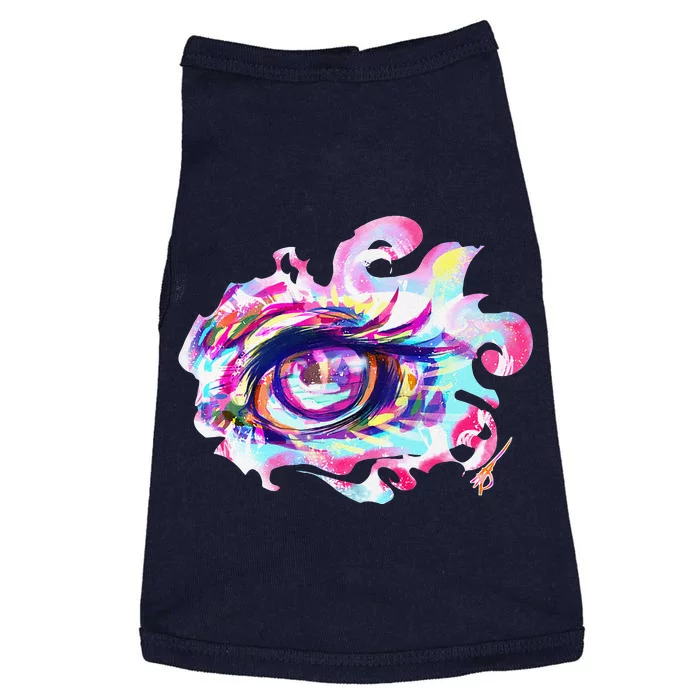 Anime Eye Girl Eyes Anime Fan Gift Doggie Tank