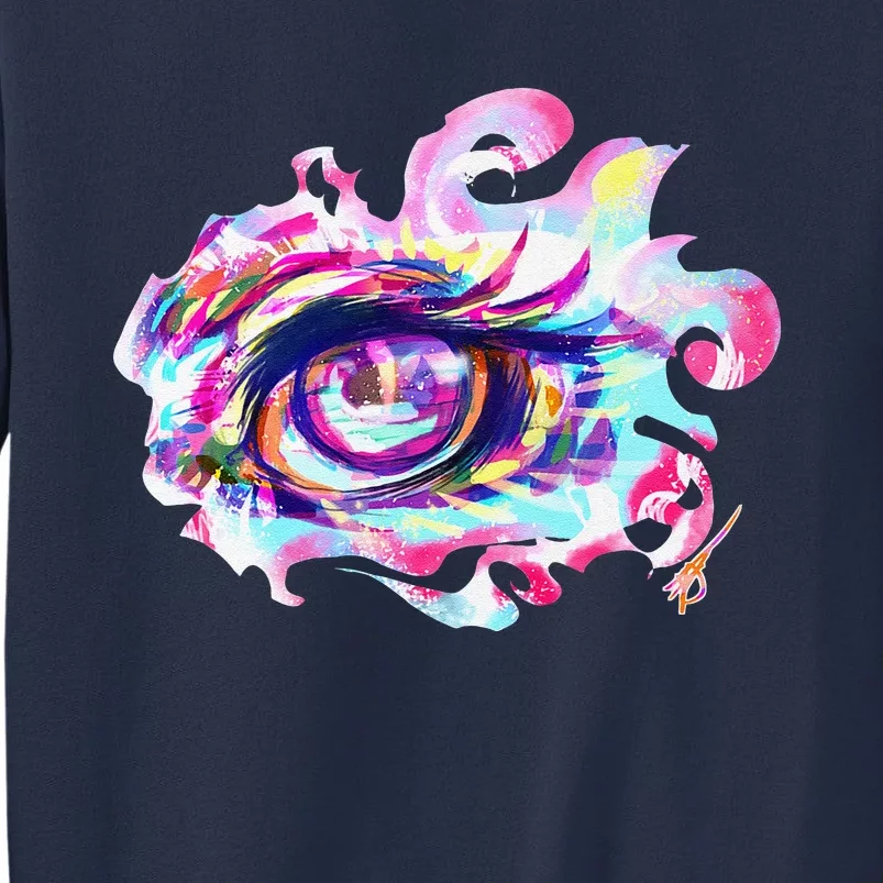 Anime Eye Girl Eyes Anime Fan Gift Sweatshirt